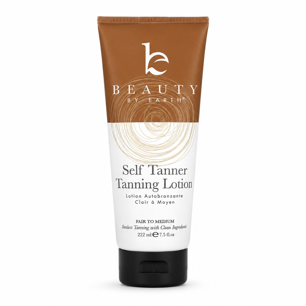 Beauty by Earth Self Tanner Body Lotion, Fair to Medium 7.5 oz Exp 2027+