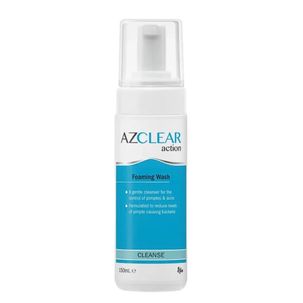 AZCLEAR Action Cleanser 150ml – Foaming Wash for Acne (EXP 03/2030) Free Ship