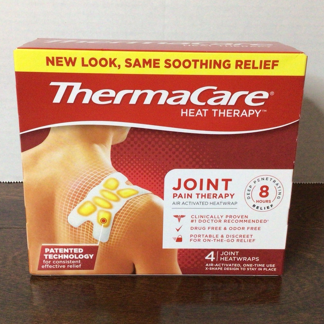 Thermacare Joint Pain Heat Therapy Heatwraps 8 Hours 4-Count 9/2026