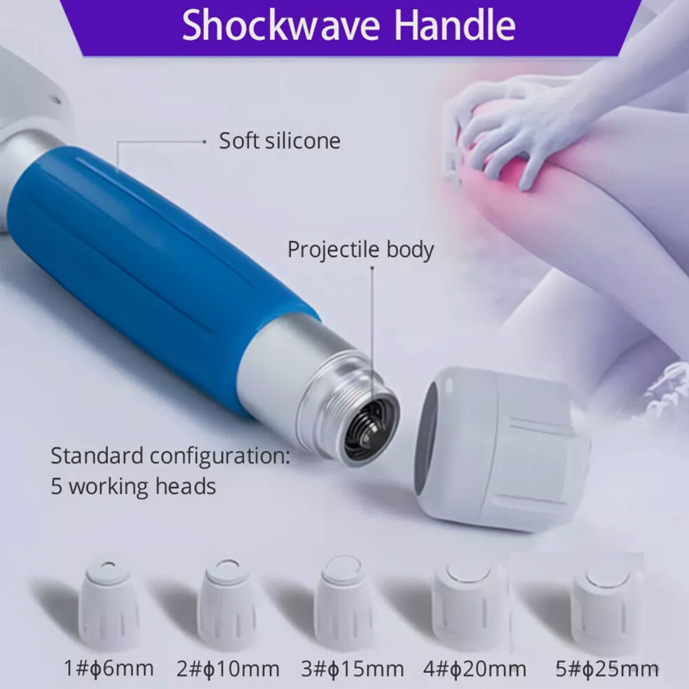 Kalecope Pneumatic ED Shockwave Therapy Machine Muscle Joint Pain Relief Massage
