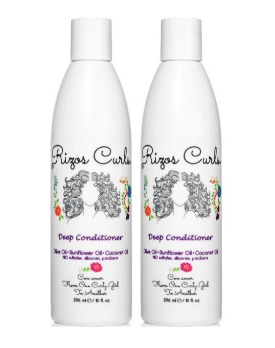 RizosCurls Deep Conditioner for Luxurious Curls – 10 fl oz (296 ml) 2 PACK