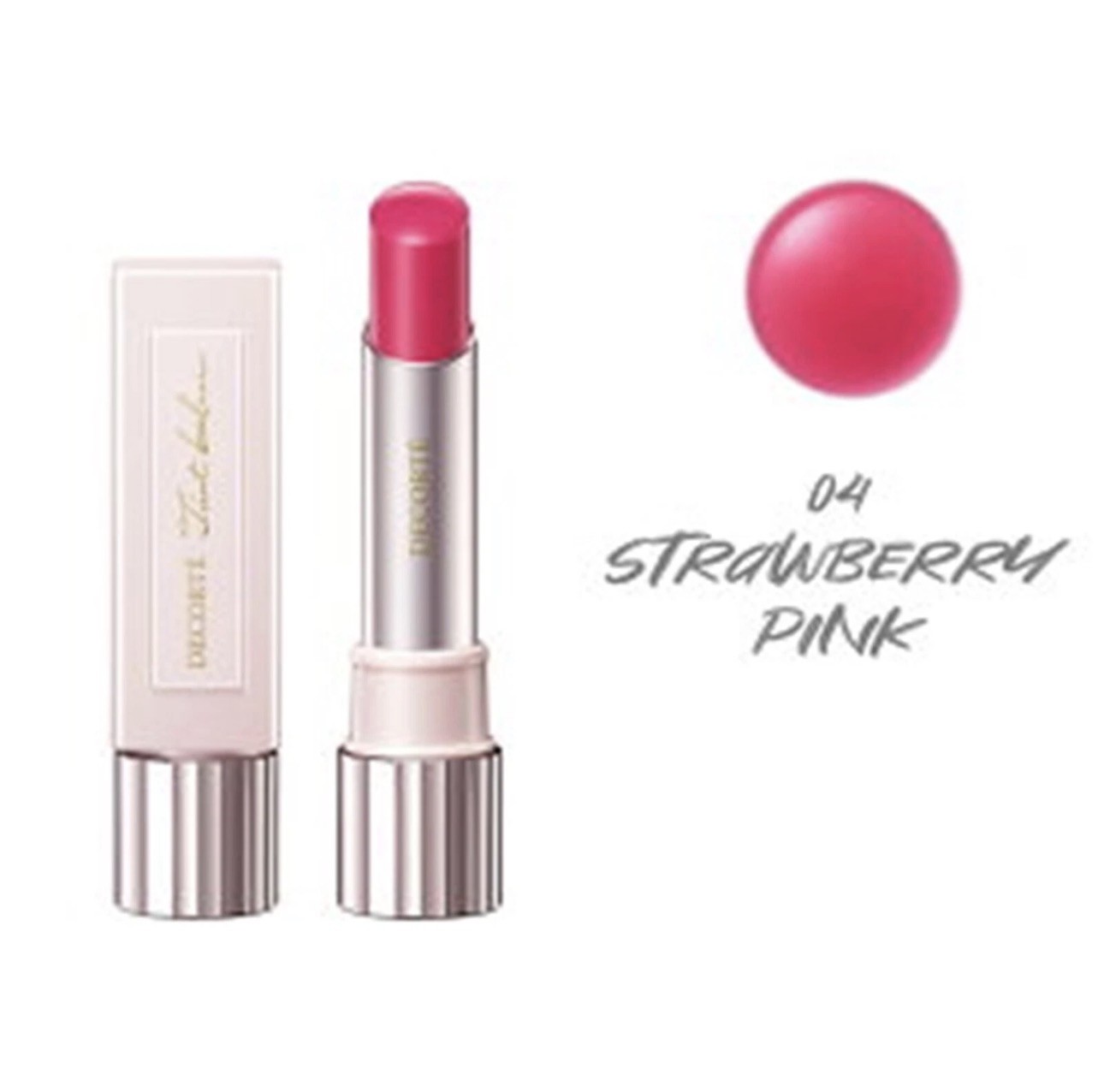Decorte Rouge Decollete Tinted Plumper 04 Strawberry Pink BrandNewFactory Sealed