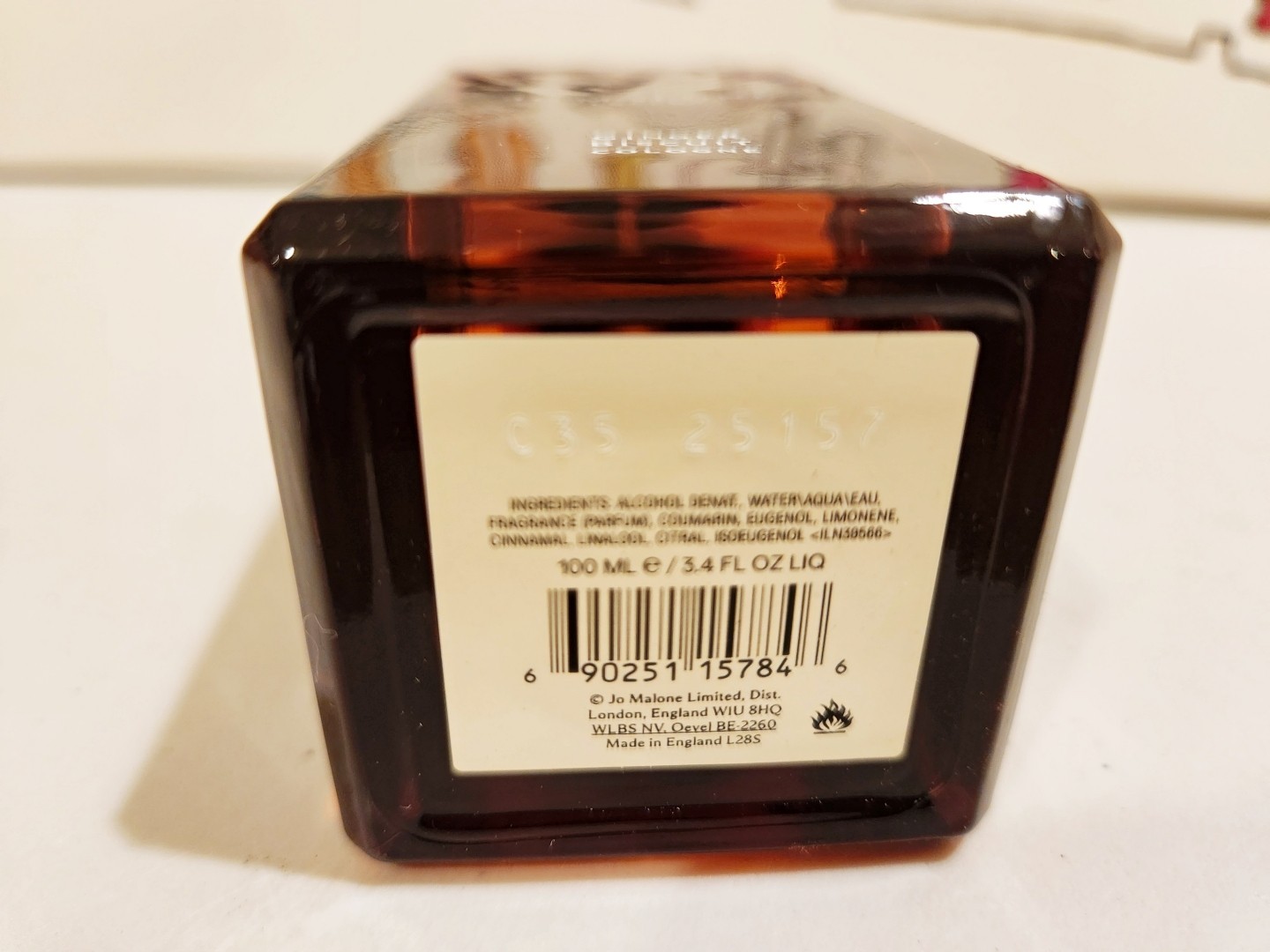 Jo Malone Ginger Biscuit Cologne Spray 3.4 fl oz / 100 ml New