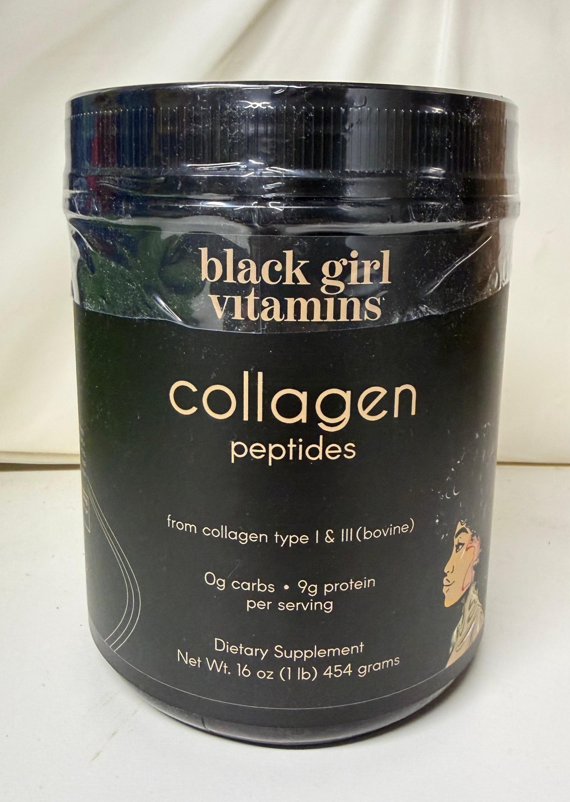 `Black Girl Vitamins | Collagen Peptides Powder EXP – 03/2030