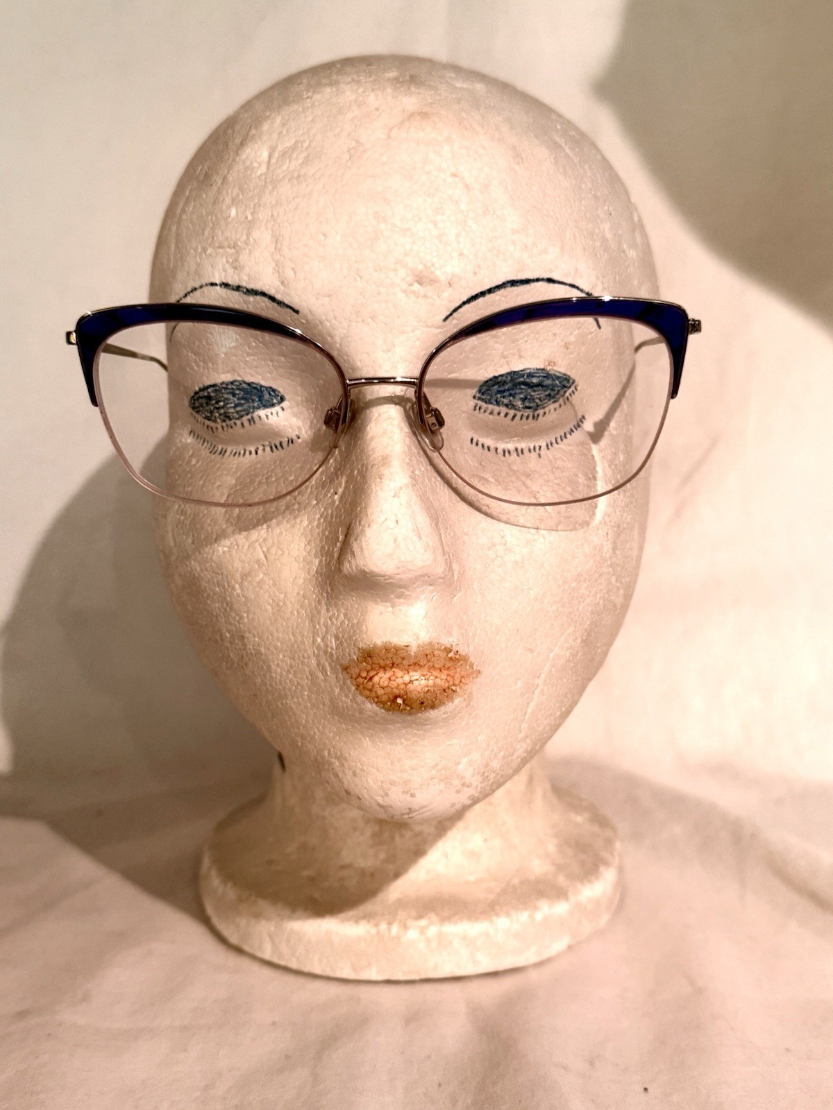 Giorgio Armani Eyeglasses Frame Italy AR 5077 3015 55 17 140mm Half Rim