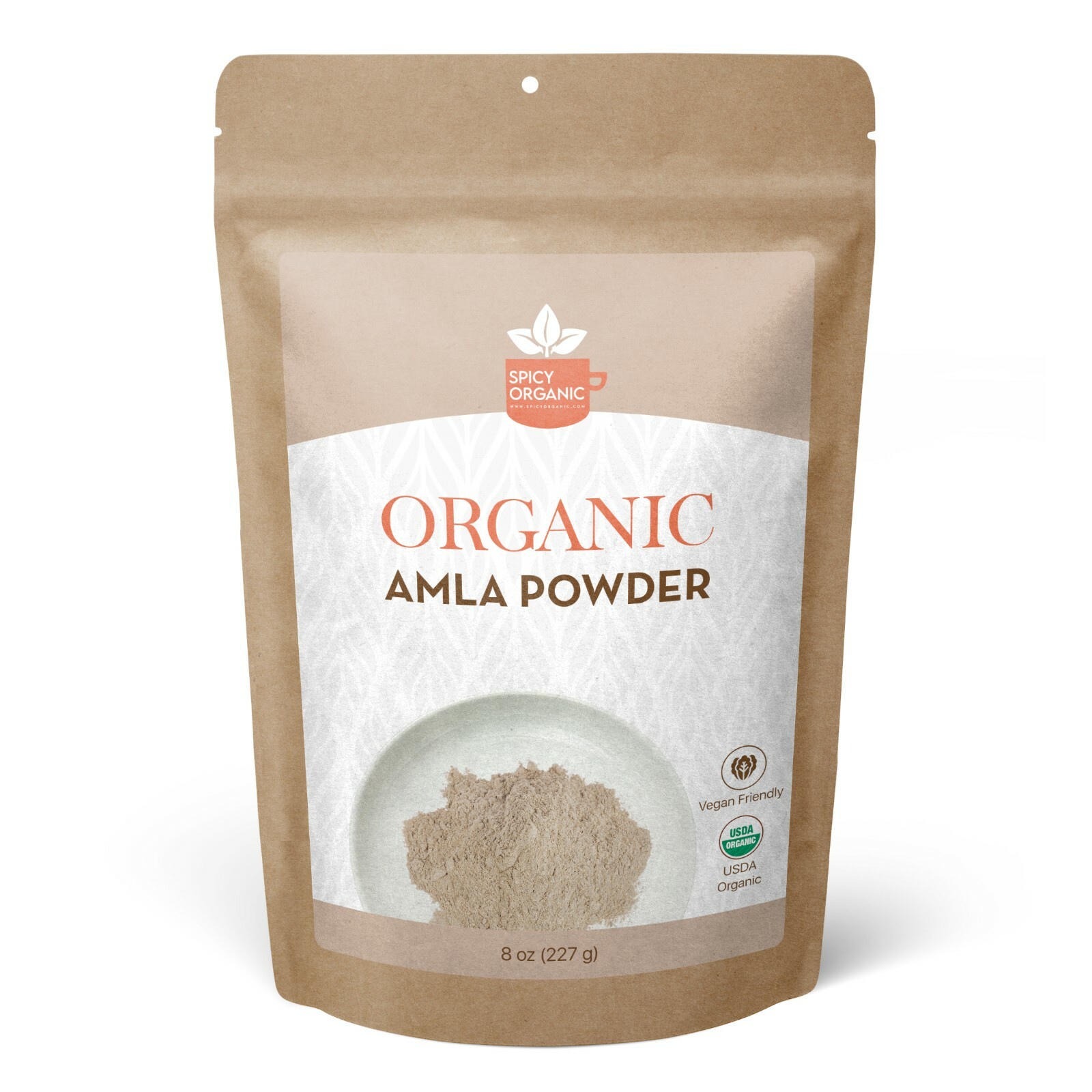 Organic Amla Powder (8 OZ) Amla Powder for Hair Growth (Indian Gooseberry)