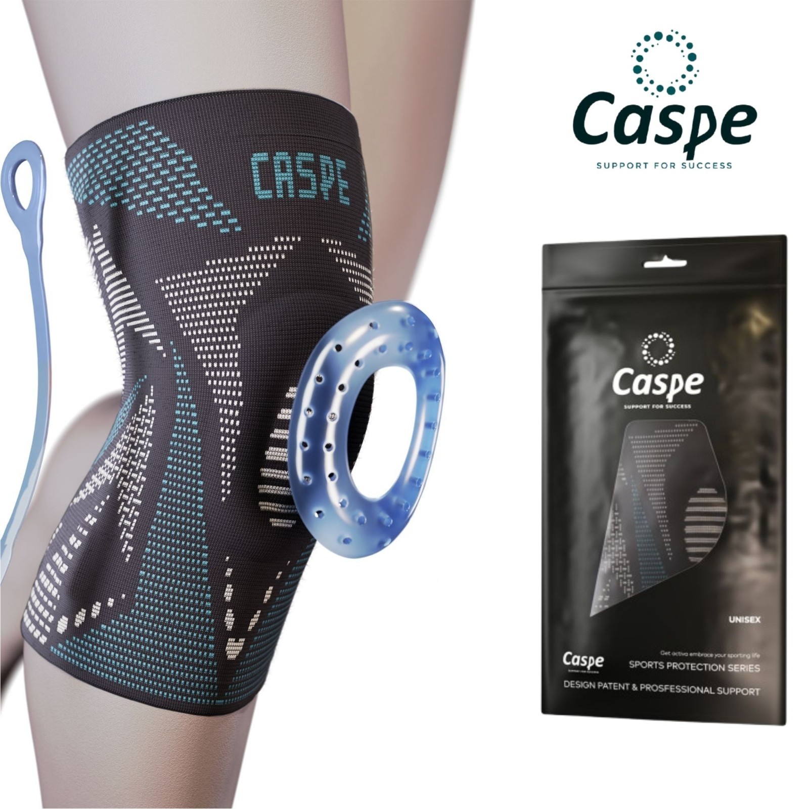 Knee Brace Compression Sleeve Support Joint Pain Arthritis Relief For Sport Gym