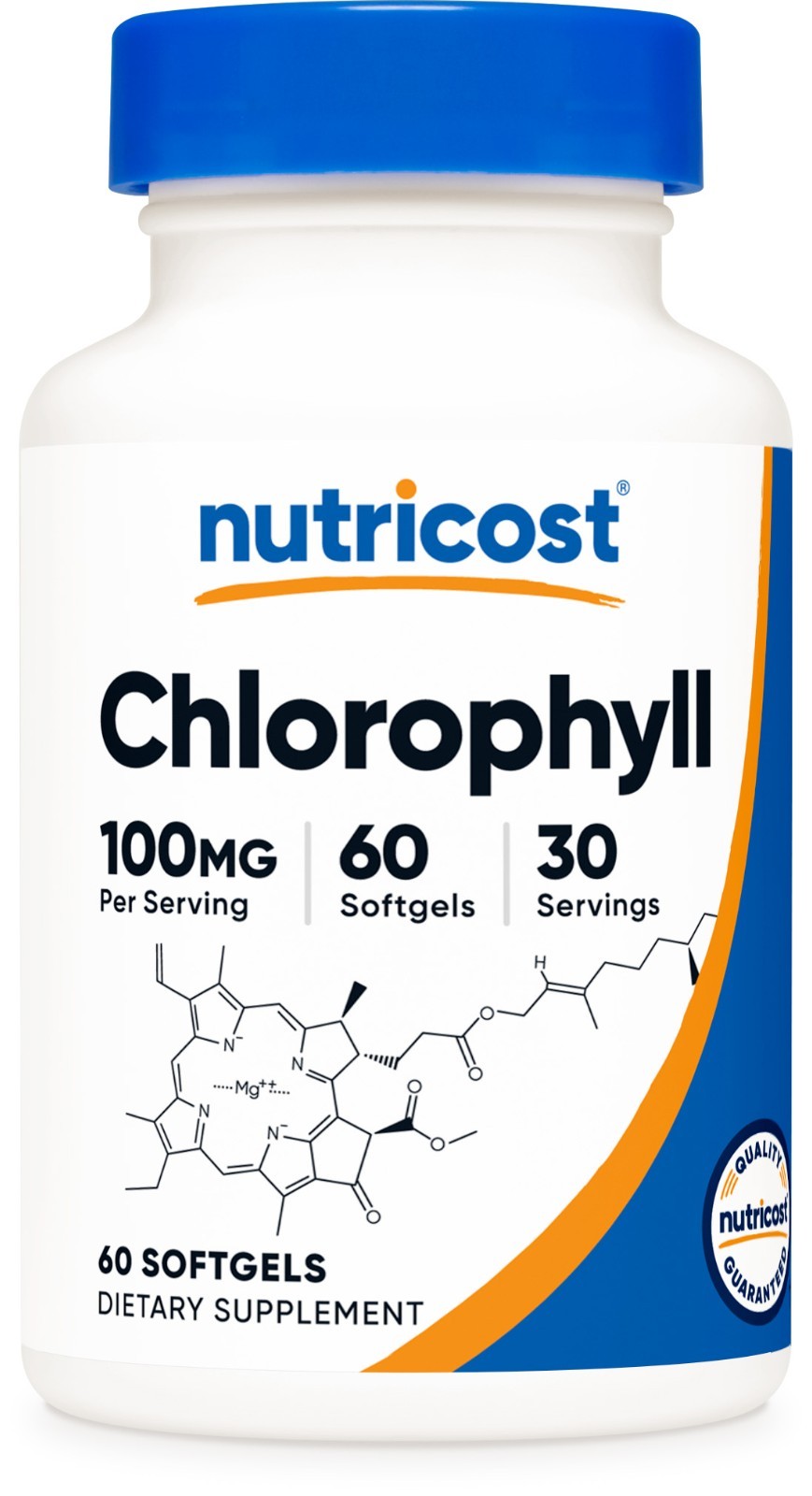 Nutricost Chlorophyll (100mg) 60 Softgels – 30 Servings