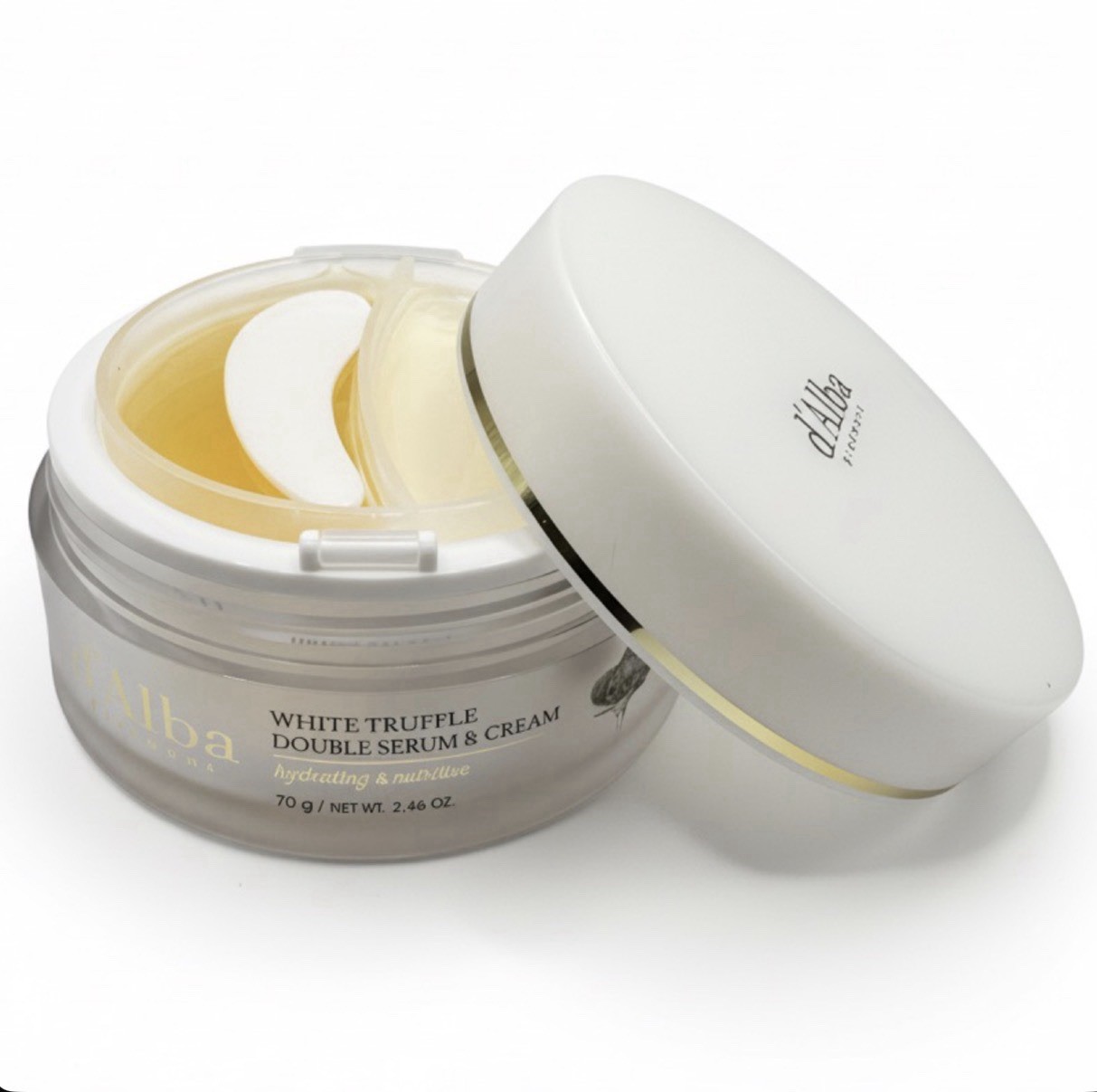 d’Alba Truffle Double Serum & Cream 70g 2.46fl oz | Hydrating