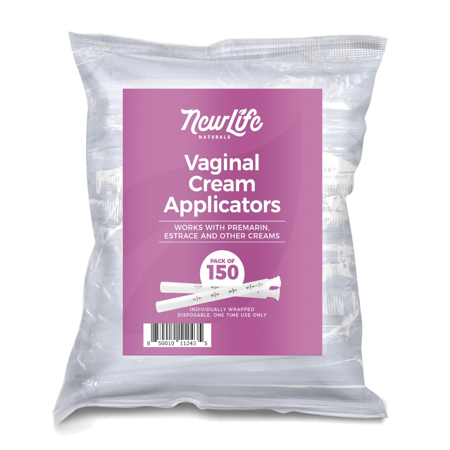Vaginal Cream Applicators with Dosage Marks