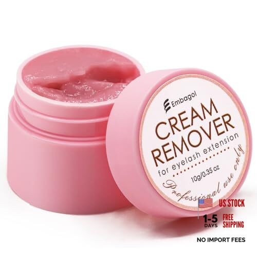 Lash Remover for Lash Extensions No Burn Cream Remover Professional Eyelash 10g