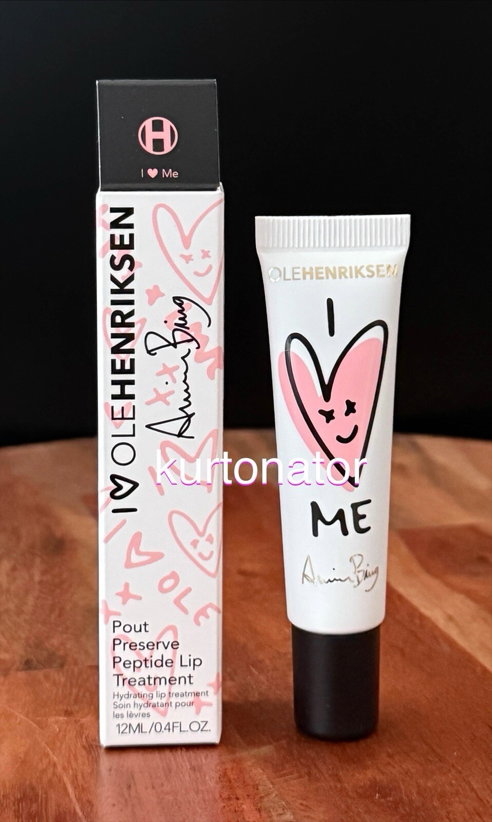 Ole Henriksen Anine Bing Pout Preserve STRAWBERRY SORBET GLIMMER Lip Treatment