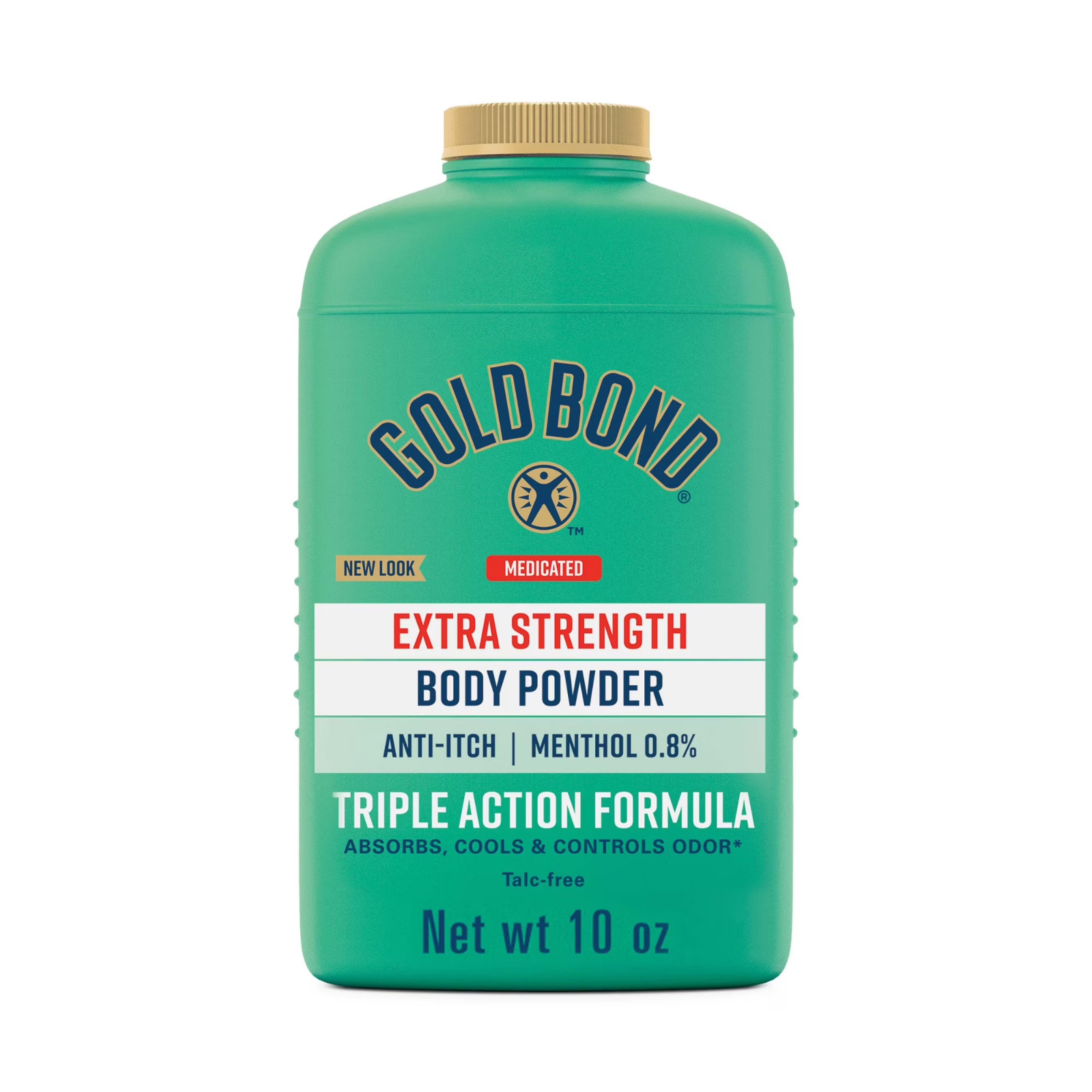 Gold Bond Medicated Extra Strength Body Powder with Triple Action Relief 10 Oz