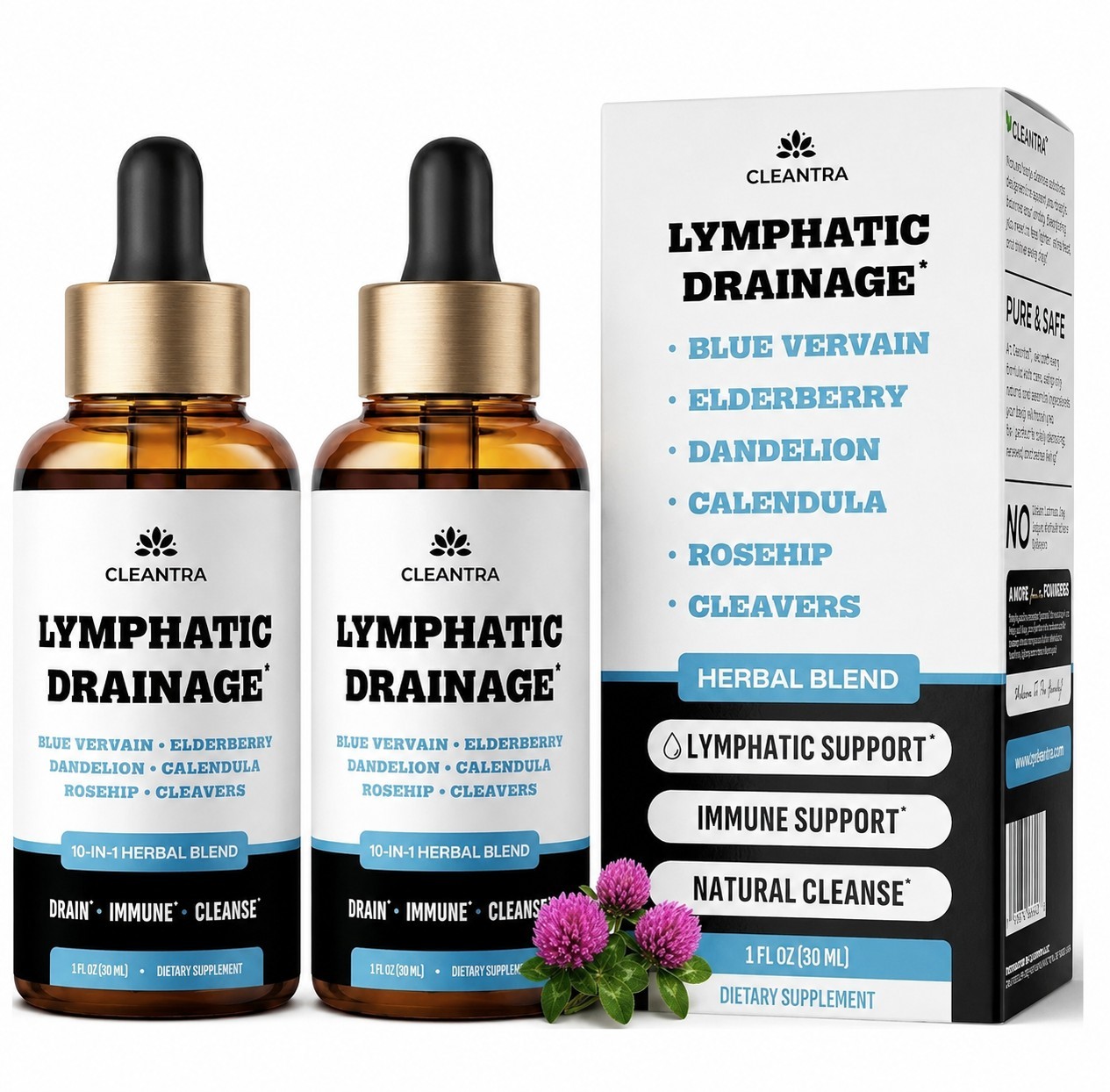 ~2PK.~Lymphatic Drainage Drops – Supplement for Lymphatic Support & Detox