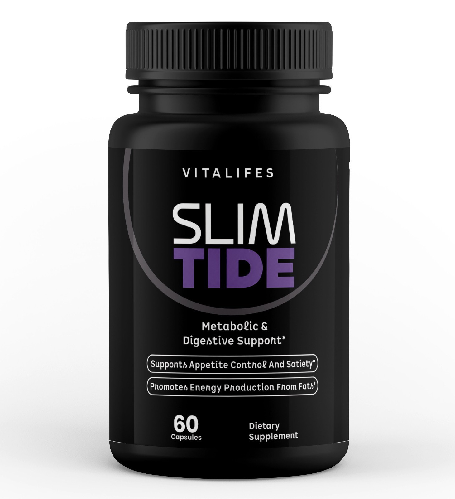 (1 Pack) Slimtide Advanced Energy And Fitness Supplement Slim Tide 60 Capsules