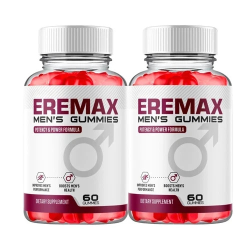 2-Pack Eremax Gummies – Eremax Daily Male Support Gummies – 120 Gummies
