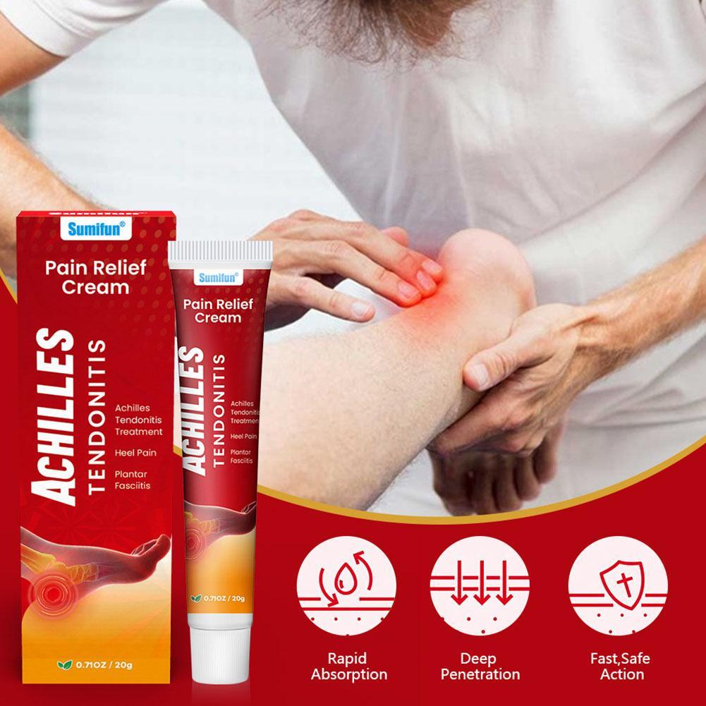 2024 Heel Pain Archillies Tendonitis Plantar D4P6 fasciitis ~ω ointment O3Y5