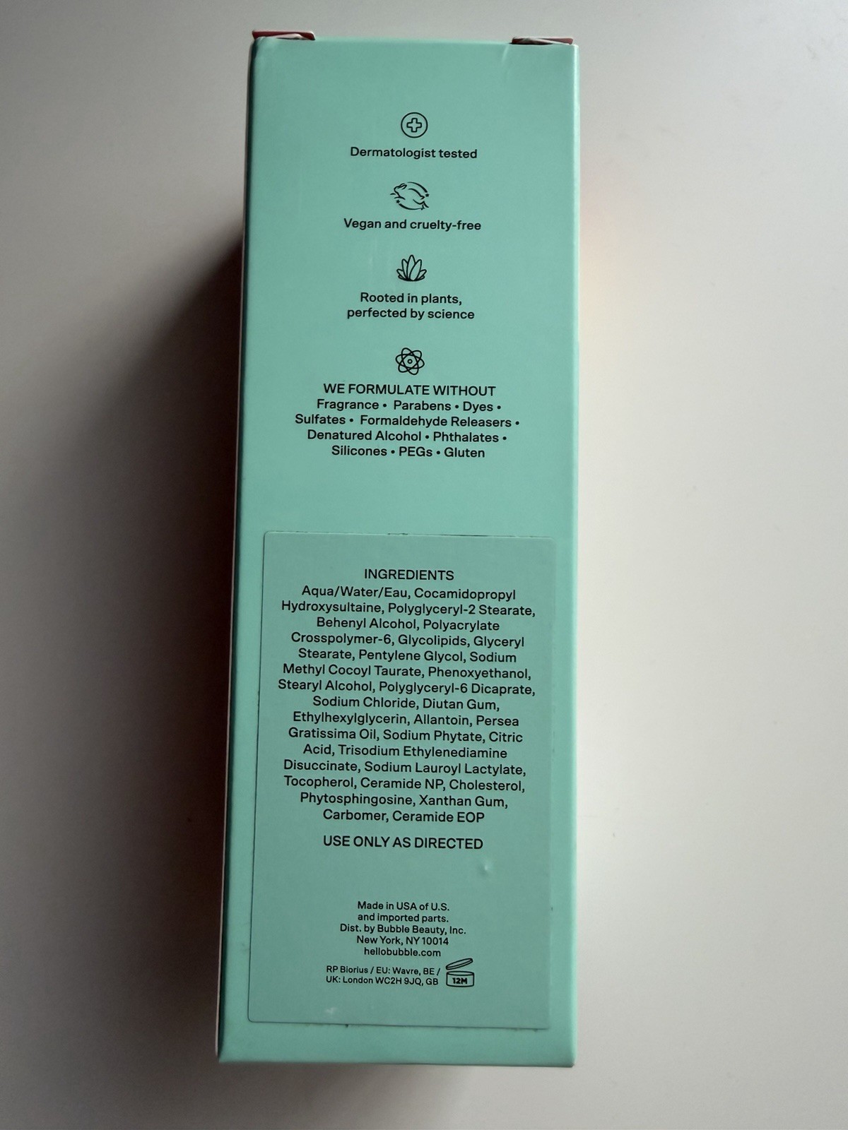 BUBBLE Soft Launch Cream Cleanser 125 mL
