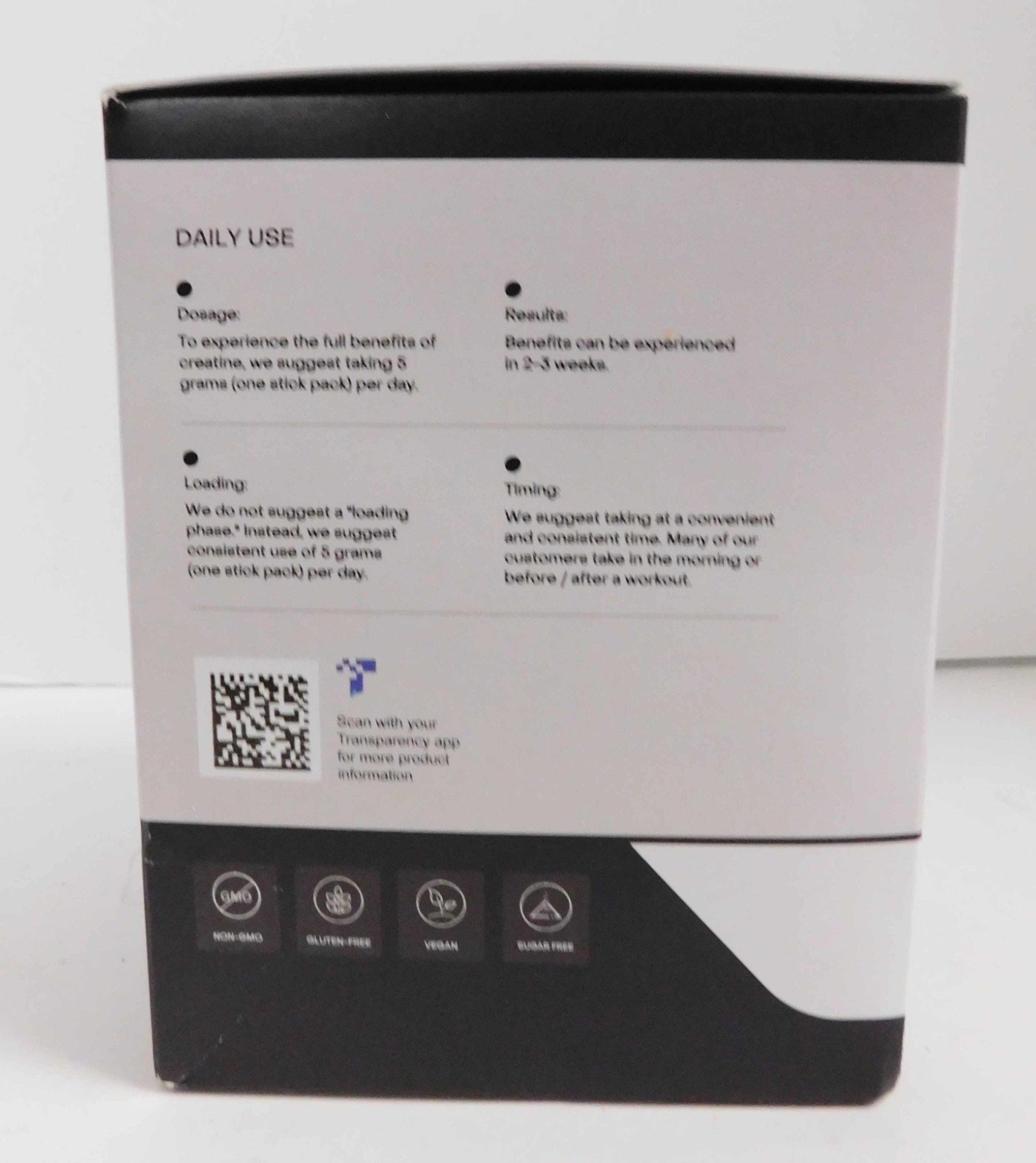 Create Single Serve Creatine Monohydrate Powder – 30 Pack, 5.4g ea. Exp. 08/27
