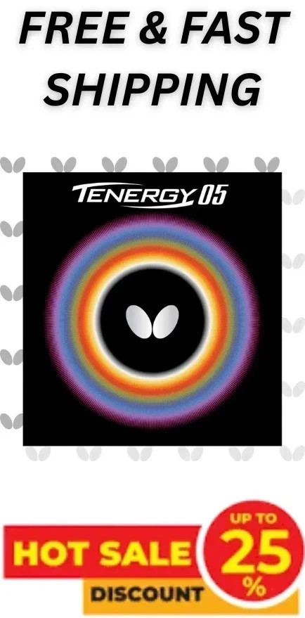 Butterfly Tenergy 05 ProfessionalTable Tennis Rubber| 2.1 mm| red | 1 Sheet