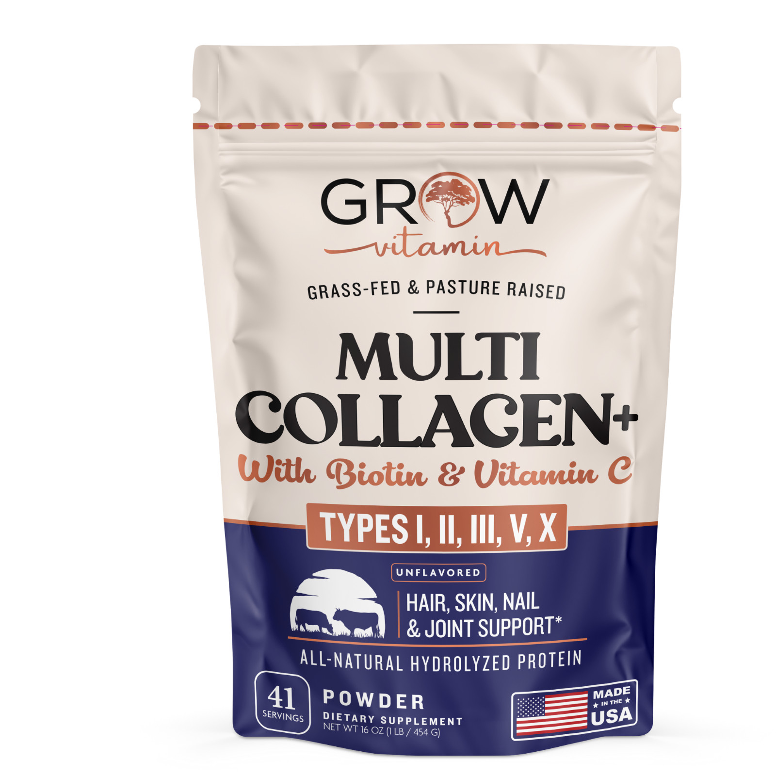 Beyond Collagen, With Biotin & Vitamin C, 15 oz (427 g)