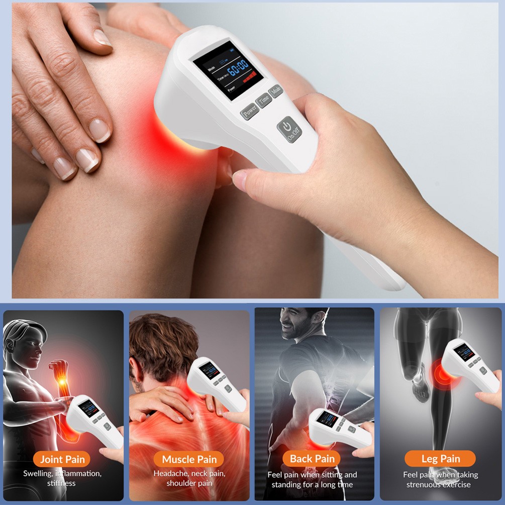 880mW Portable Laser Therapy Device for Sports Injury Muscle Aches Pain Relief