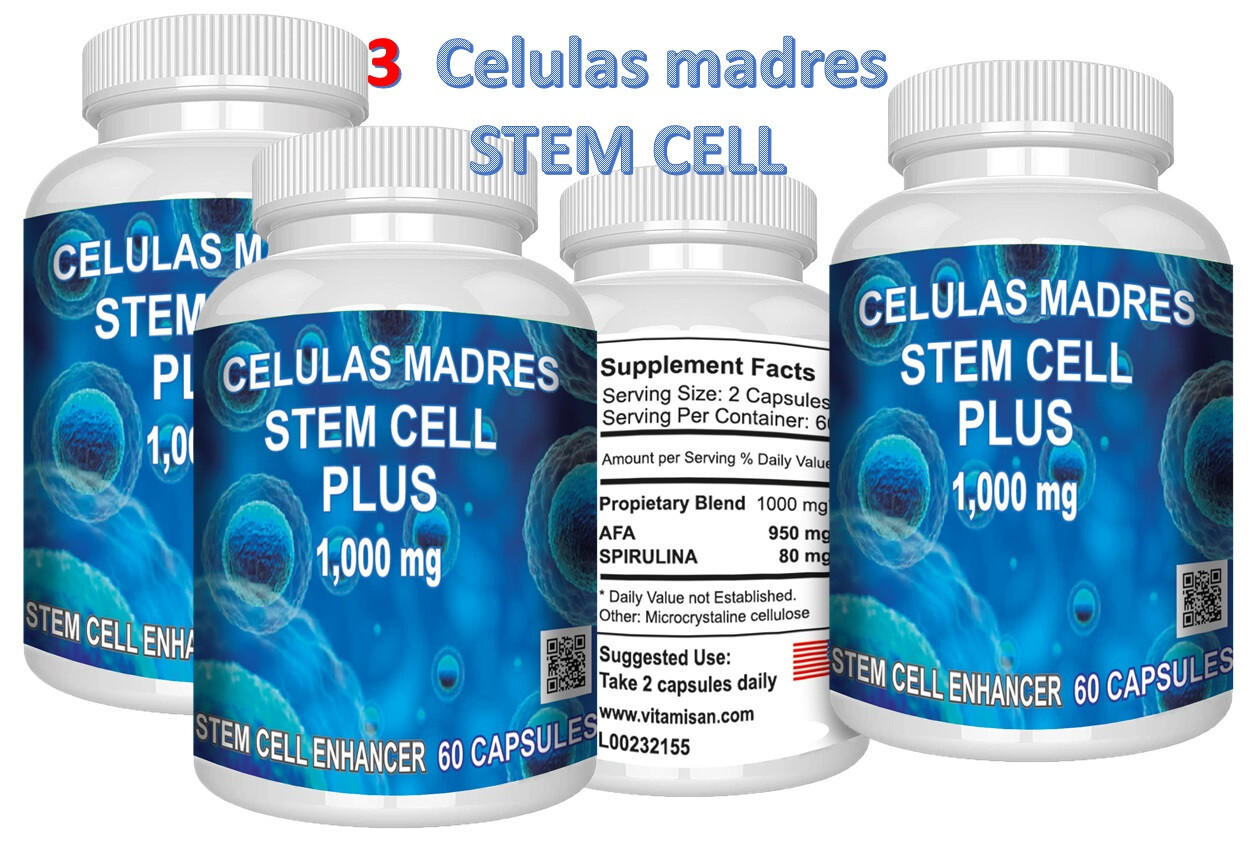 3 NEW STEM CELL ENHANCER,CELULAS MADRES,regenerador,RGENEX Bio CELL,madre cell