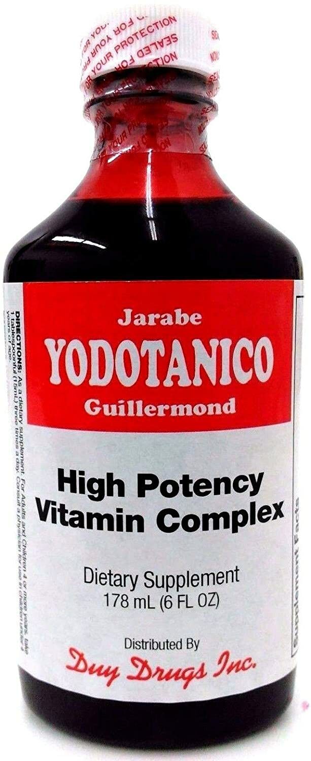 High Potency Vitamin Complex Jarabe Yodotanico