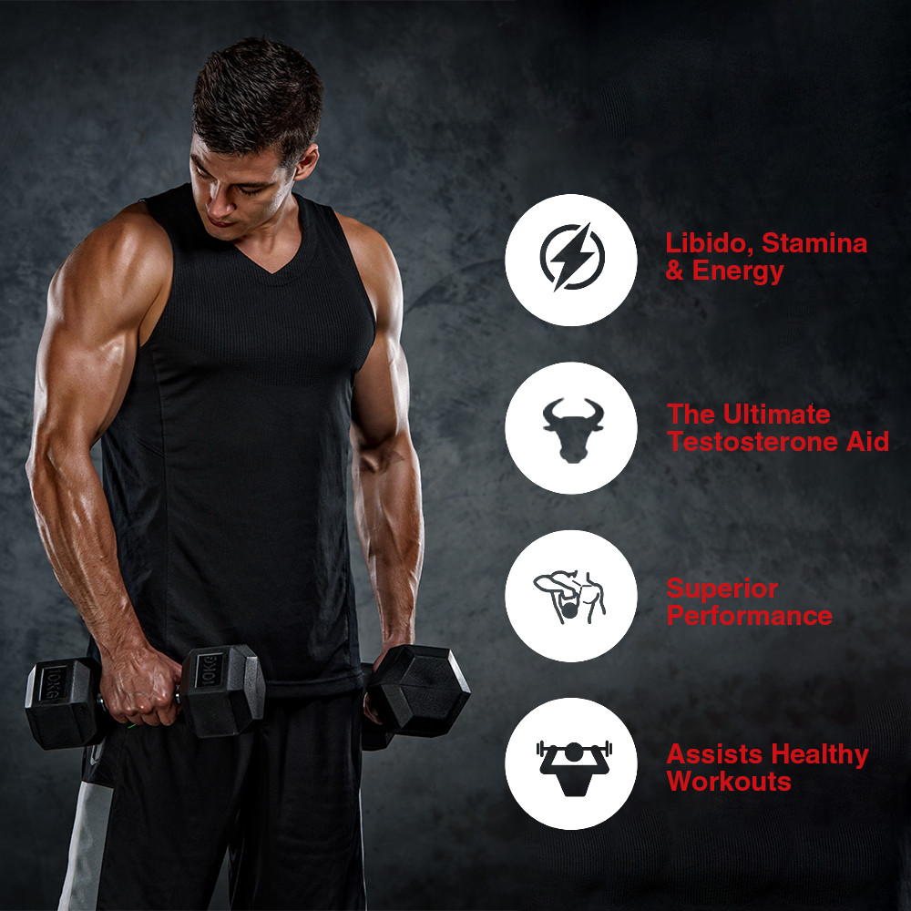 Natural Testosterone Booster – Increase Energy Improve Muscle Strength & Growth