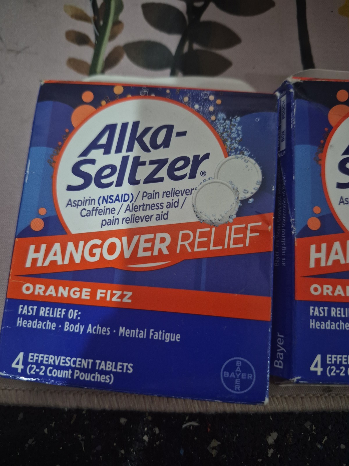 Alka Seltzer Hangover Relief Exp 07/26 3 Pack