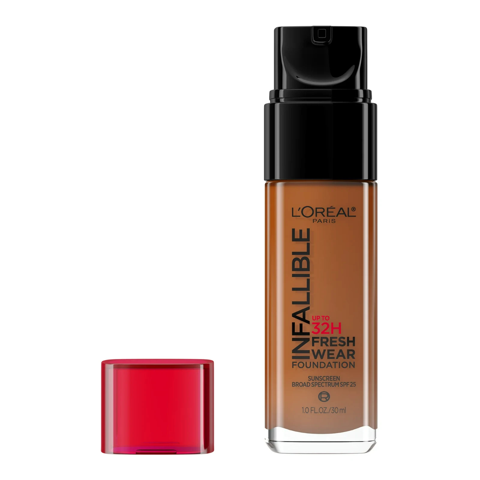 L’Oreal Paris Infallible 32 HR Fresh Wear Liquid Foundation 515 Copper, 1 fl oz