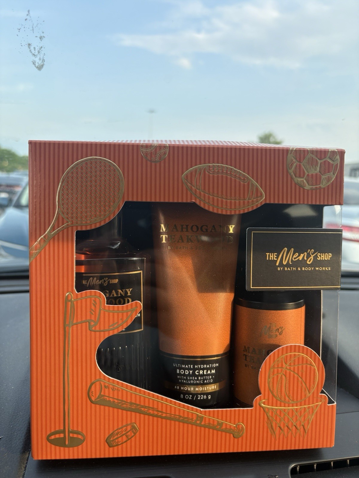 Bath & Body Works Mahogany Teakwood Men’s Shop Body Care Gift Set New Sealed