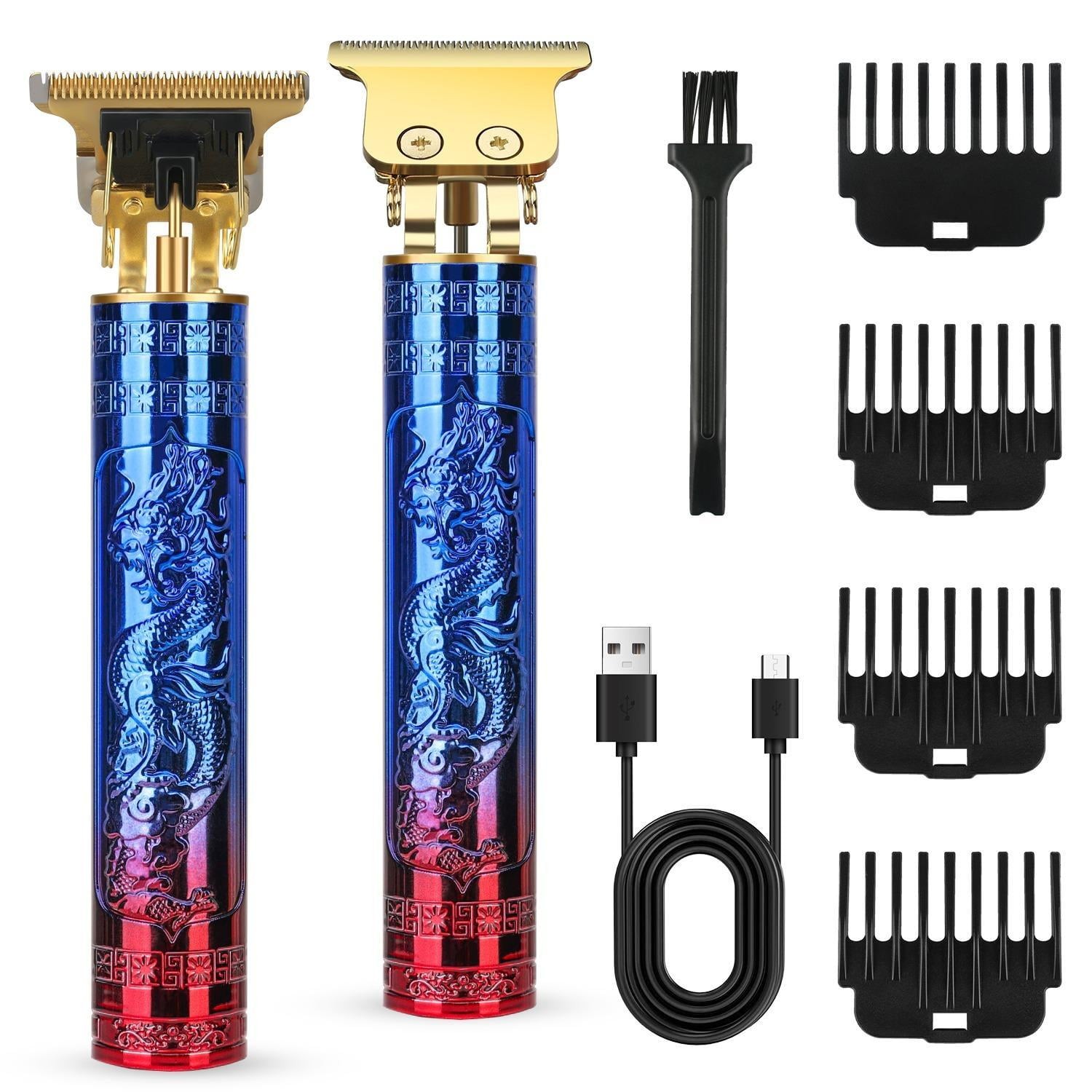 Professional Beard Trimmer Clipper Cordless Electric Shaver With USB Charging US