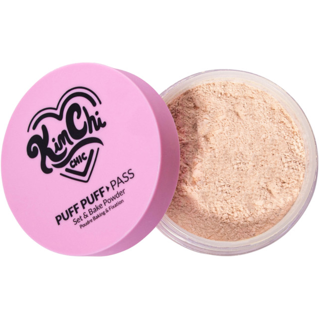 KIM CHI CHIC PPP 03 Translucent Powder Puff Puff Pass Set & Bake Powder