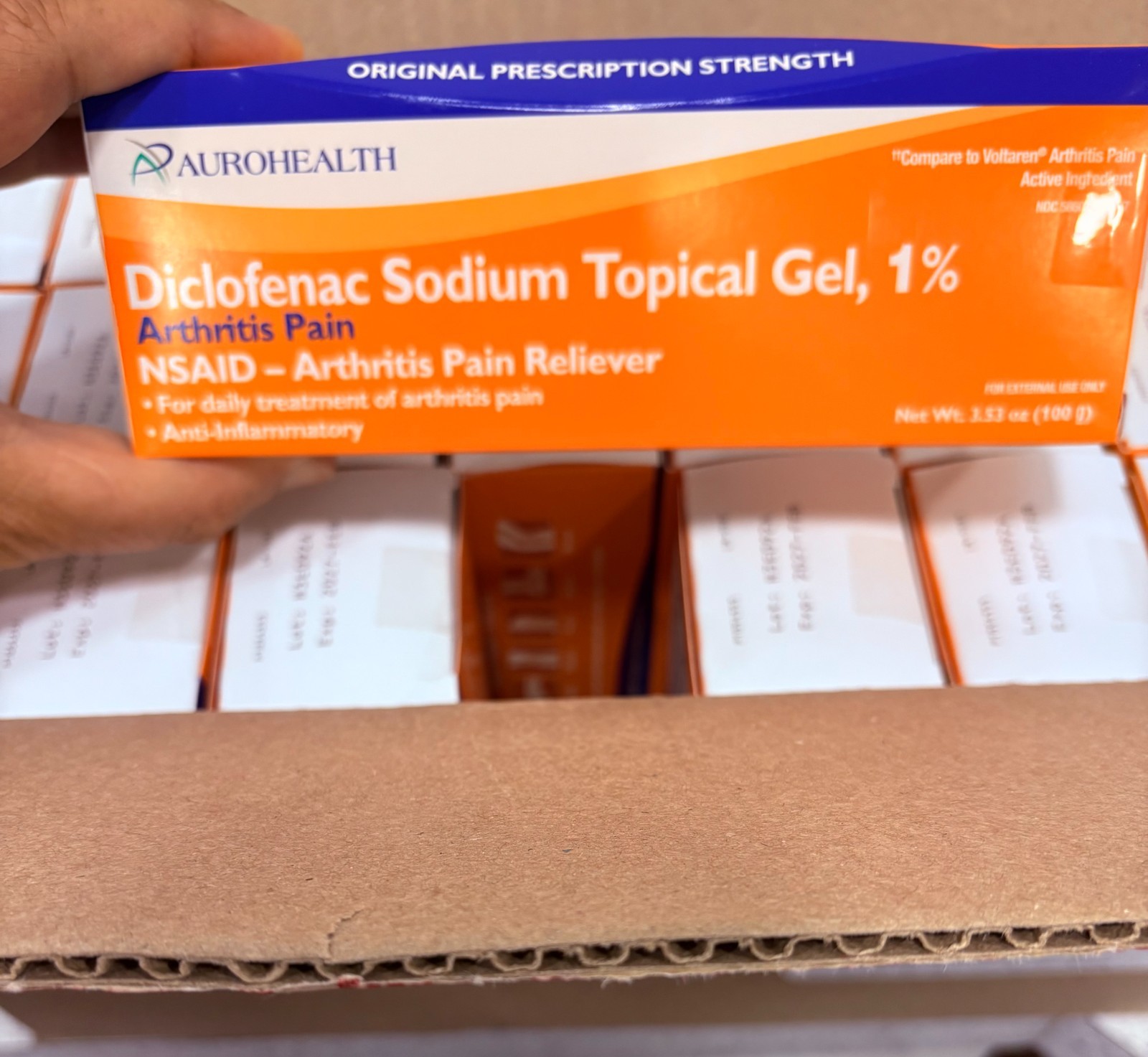 DICLOFENAC GEL | 24 TUBES | Bulk Pack FREE SHIPPING Family Business Value! !
