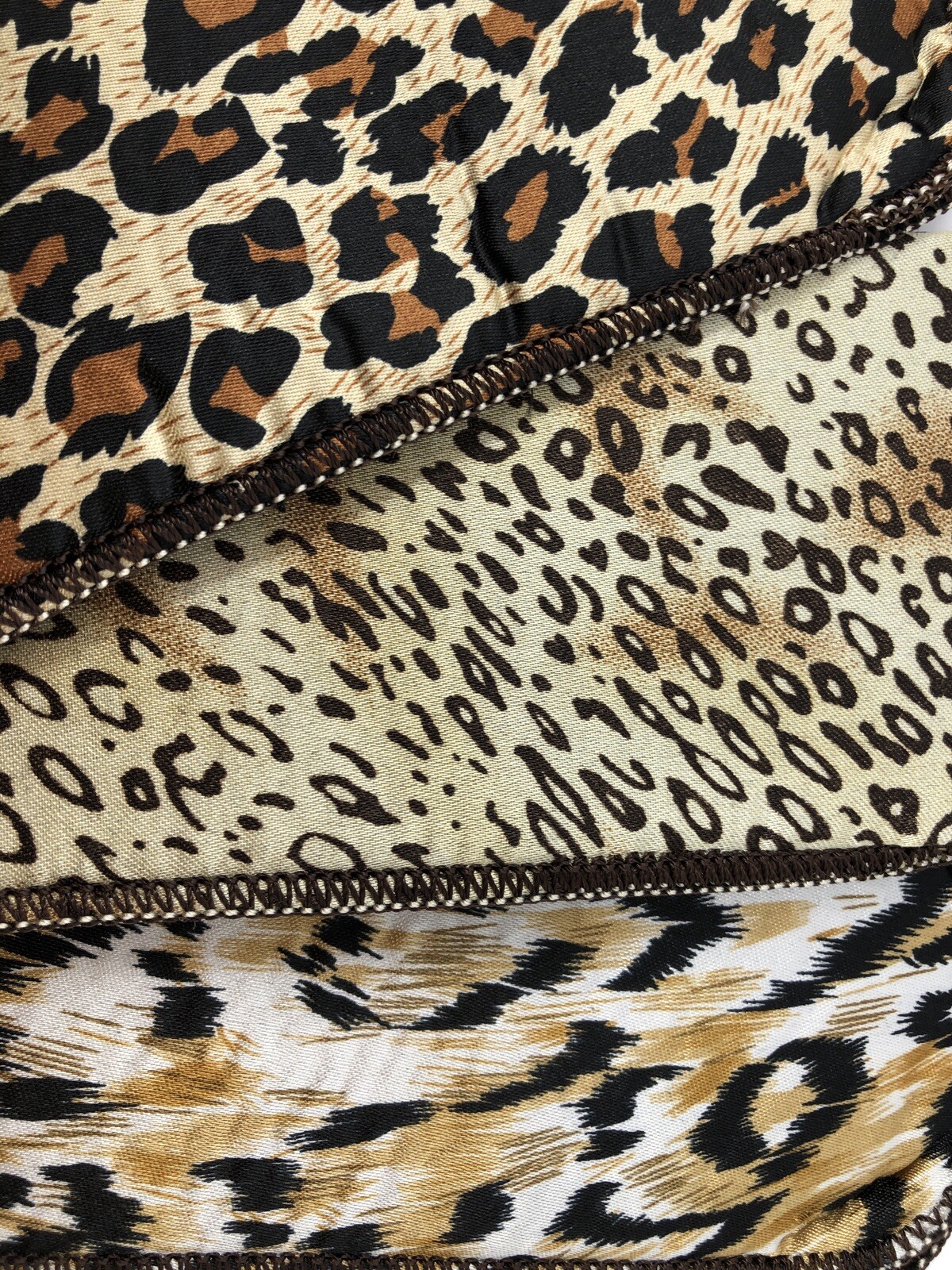 Leopard-Cheetah-.Animal Print 3 Pack Soft Slip-In Eyeglasses Case