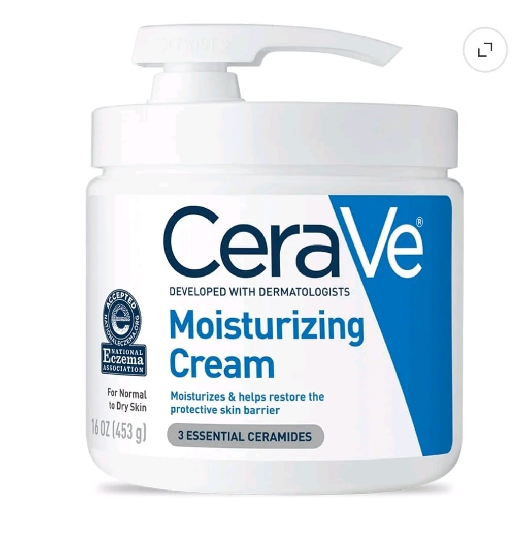Cereve Moisturizing cream for face & Body Normal to Very Dry Skin With pump 16oz