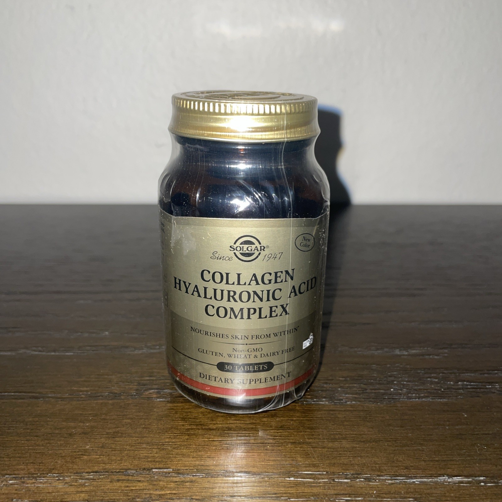 Solgar Collagen Hyaluronic Acid Complex, 30 Tablets Exp: 11/30/2026
