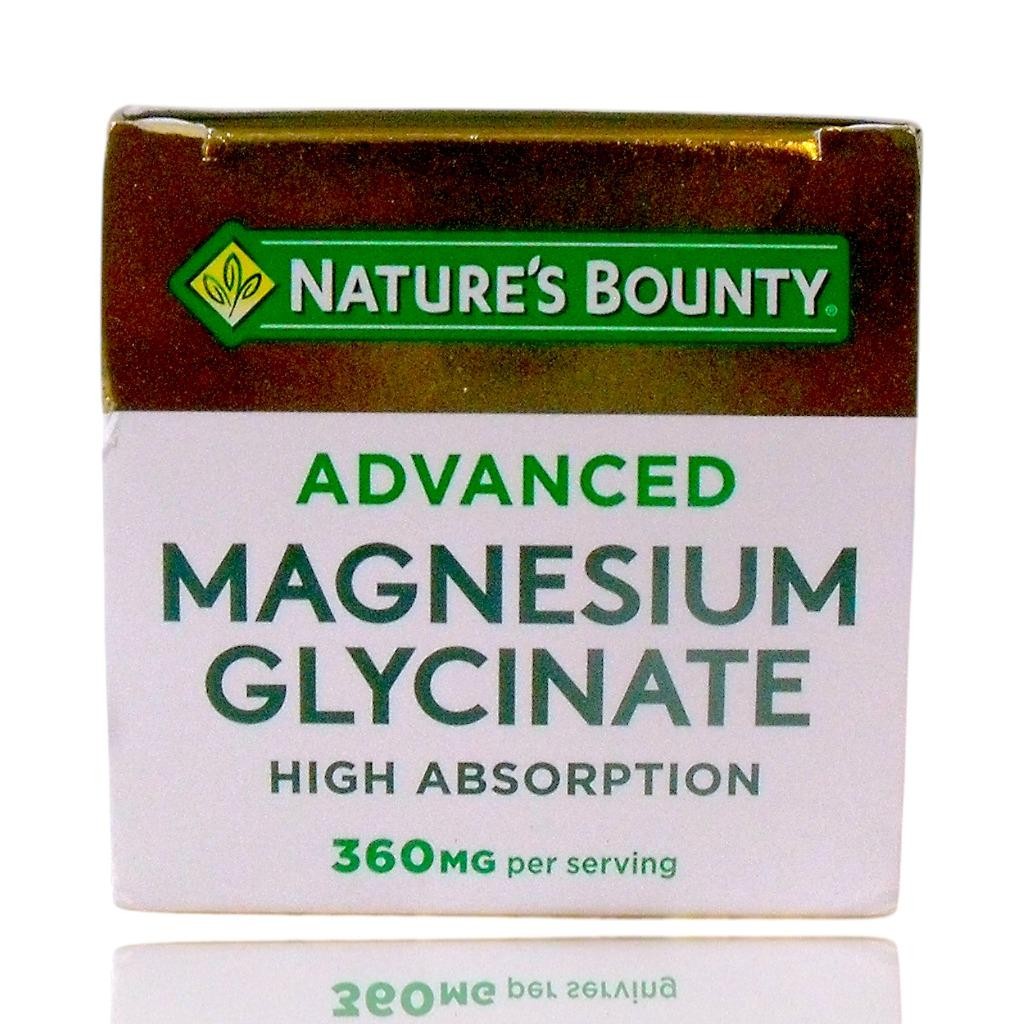 (3-Pack) Nature’s Bounty Advanced Magnesium Glycinate 90-Caps Each, Exp: 06/2028