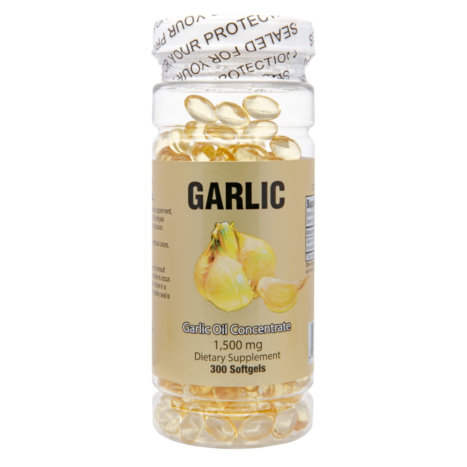 4X NuHealth Garlic Oil Concentrate, 1500mg 1200 Softgels, FRESH, Made In USA