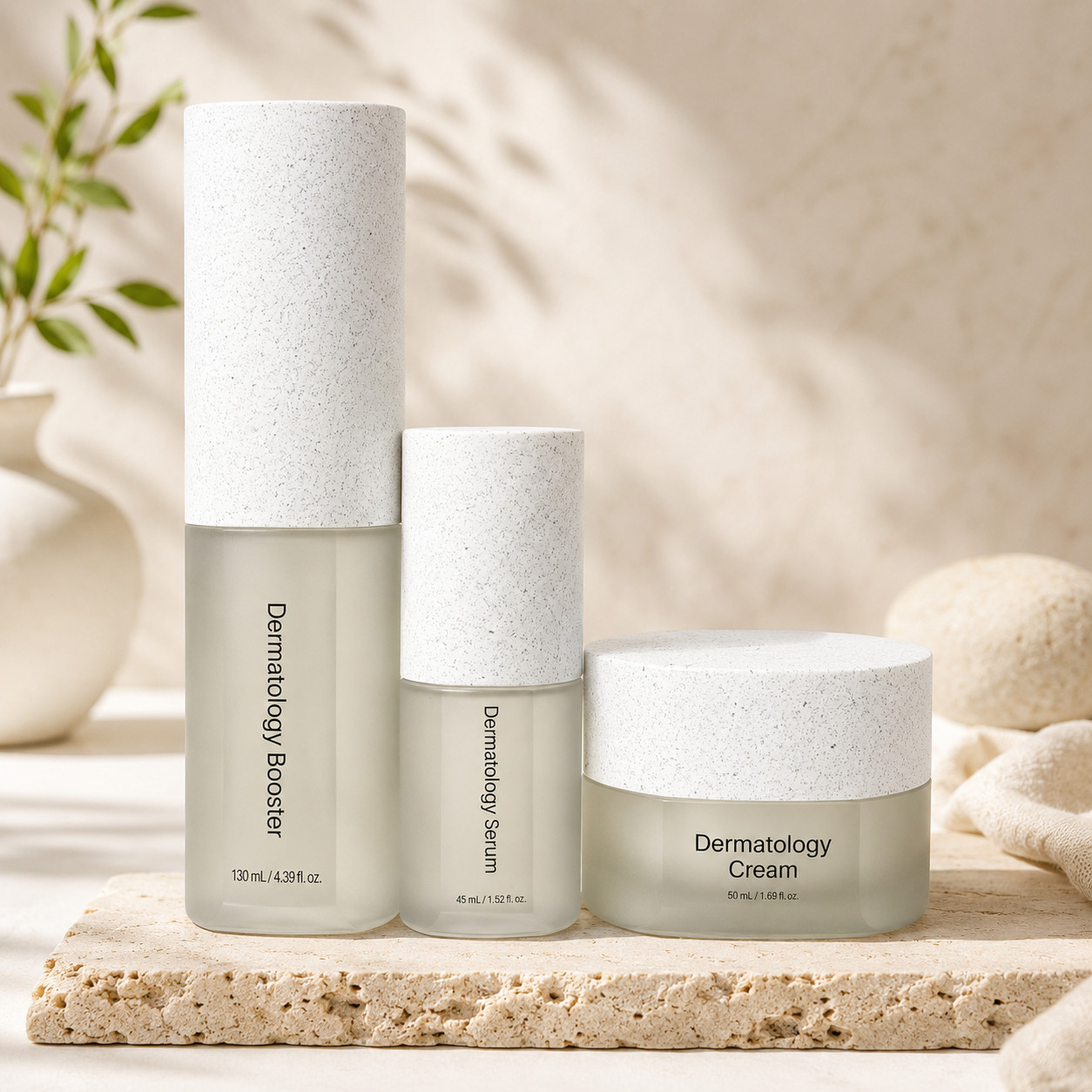 Incell.derrm – Combo 3 – Dermatology First Package – Booster + Serum + Cream