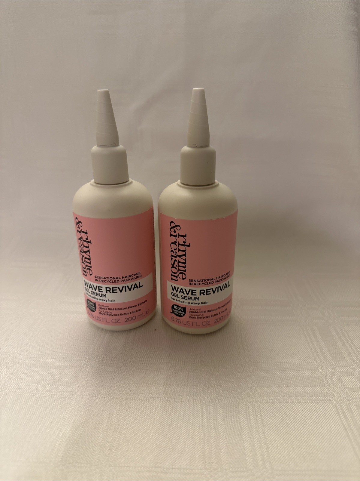 Rhyme & Reason Wave Revival Gel Serum 6.7 oz Lot Of 2