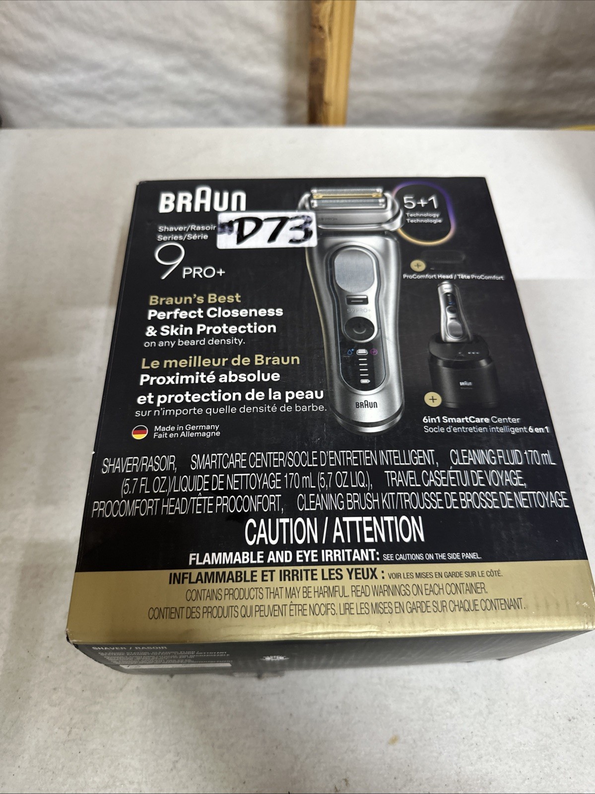 Braun Series 9 PRO + 9697cc Electric Shaver Wet & Dry Razor 6 in 1 Smart Center