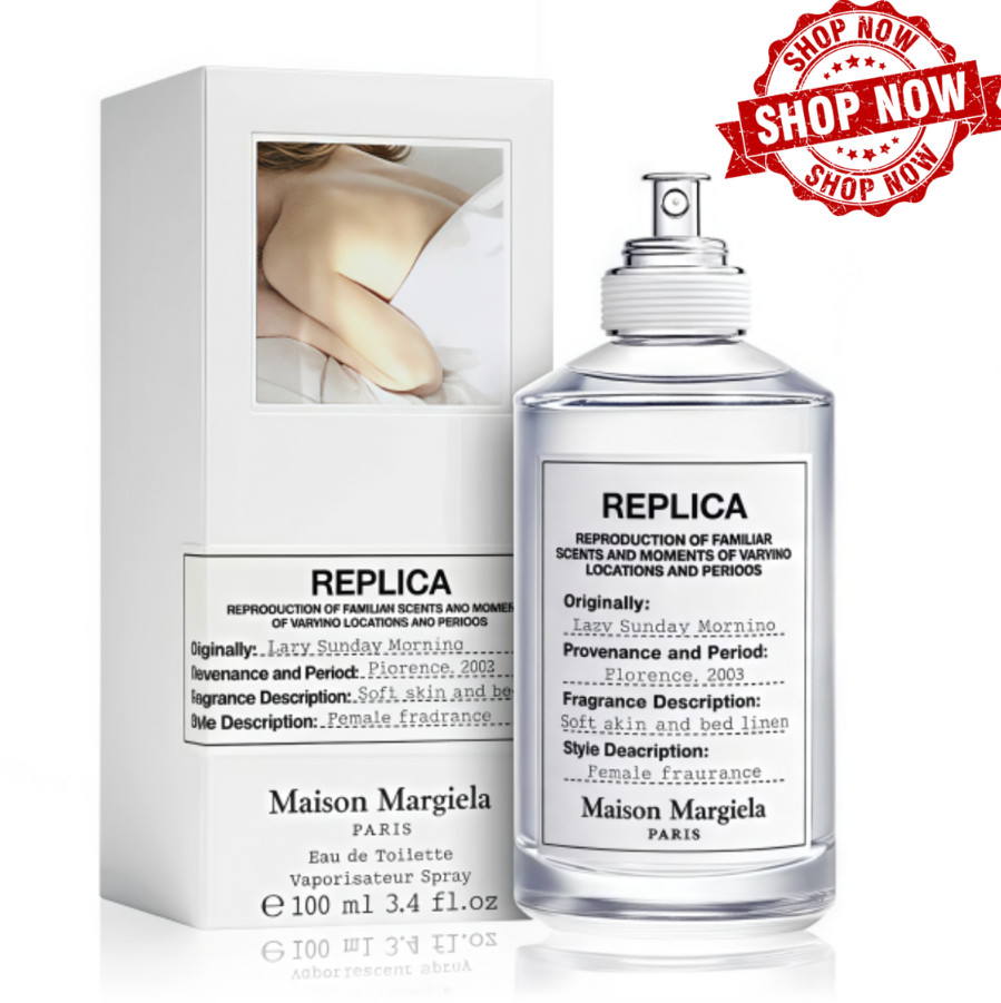 Replica Lazy Sunday Morning Maison Margiela 3.4 oz EDT Perfume Women New In Box