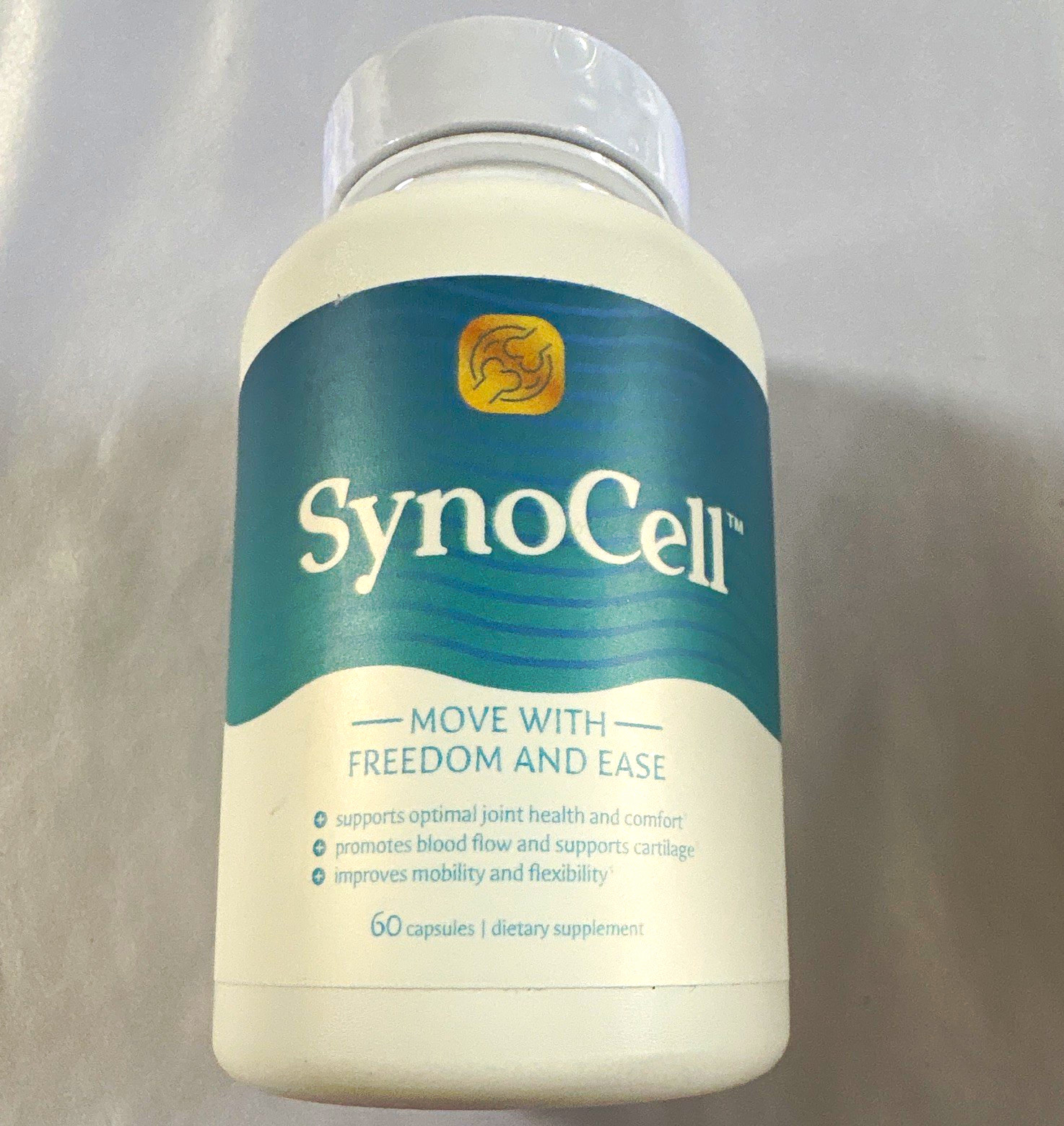 SynoCell Joint Support Glucosamine MSM Boswellia Hyaluronic Acid 60 Caps