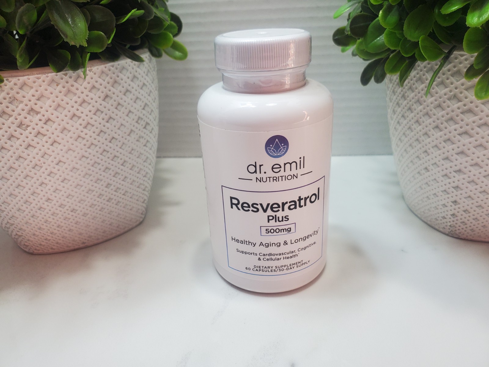 Dr. Emil Resveratrol Plus Dietary Supplement – 500 mg – 60 Capsules 🌿 07/2025