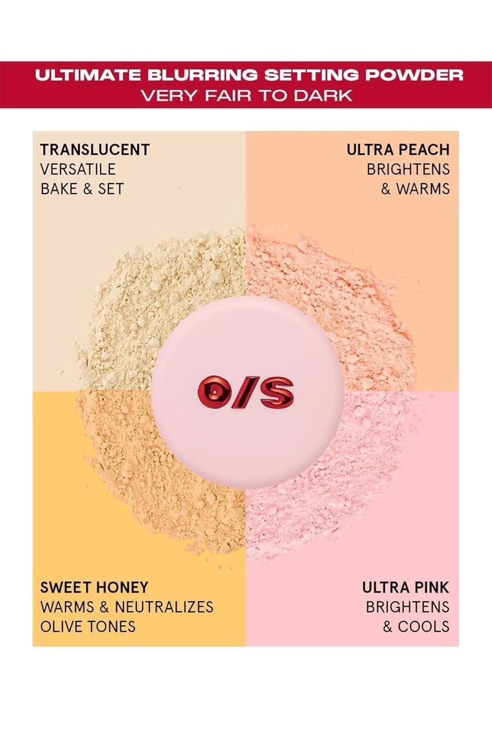 ONE/SIZE by Patrick Starrr, Translucent, Ultimate Blurring Setting Powder 34.5g