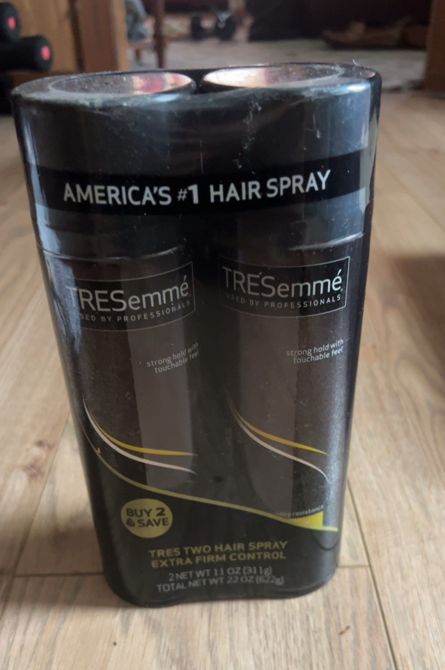 TRESemmé Extra Firm Control Hairspray Spray, 2-Pack Total 22 oz