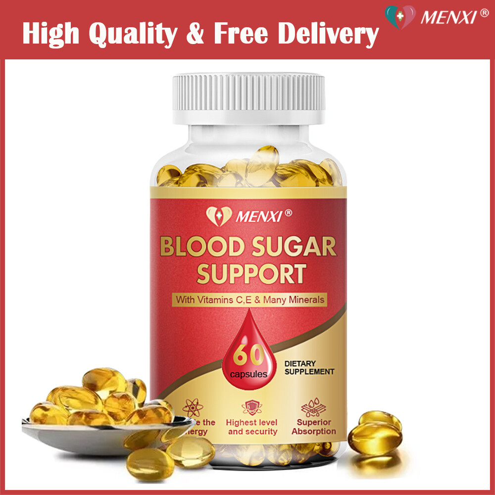 Blood Balance Capsules – Blood Sugar Support & Blood Pressure Supplement 60Pills