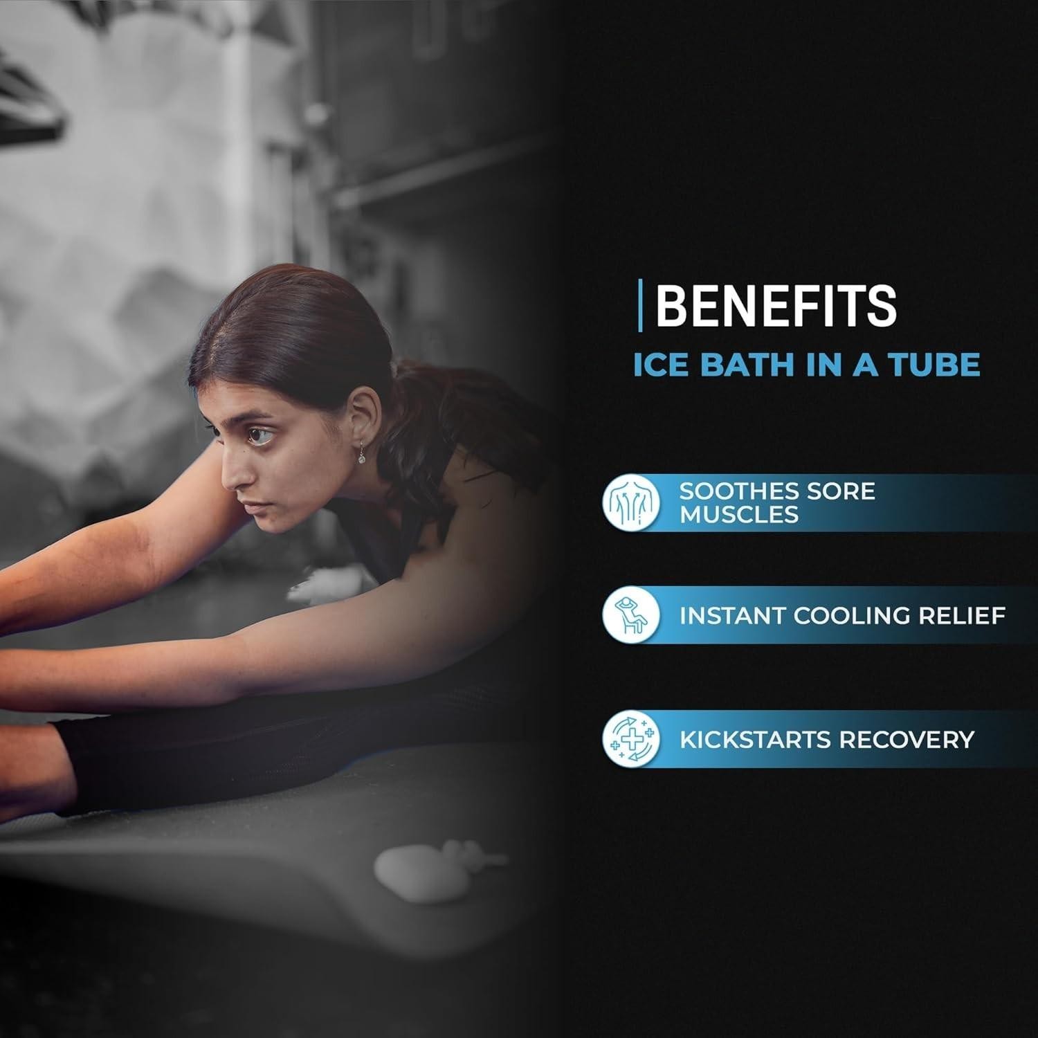 UpUrFit Sports & Workout Cryo Gel Post Sports & Workout Recovery Muscle Soreness